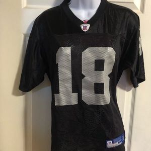 Authentic Reebok Oakland Raiders Moss NFL Jersey